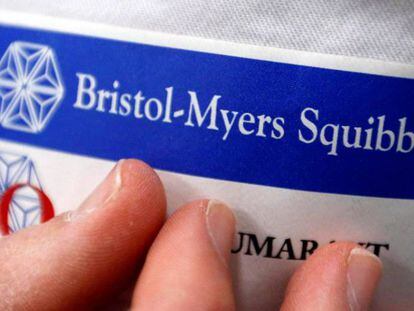Logo de Bristol-Myers Squibb.