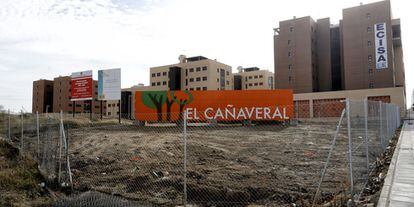 Primeros bloques de pisos terminados en el barrio de El Ca&ntilde;averal. &nbsp;