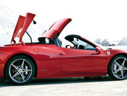 Ferrari V458 Spider.