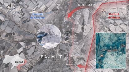 ¿Qué está pasando en Bajmut? La guerra de Ucrania, concentrada en una batalla metro a metro