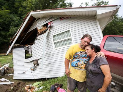 Las inundaciones en Kentucky, EEUU, en imágenes