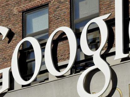 Vista del logotipo de Google. 
