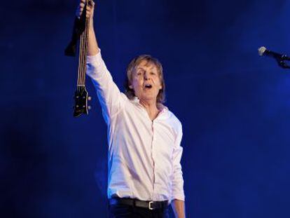 Paul McCartney, en un concierto en Grant Park (Chicago) el 31 de julio de 2015.