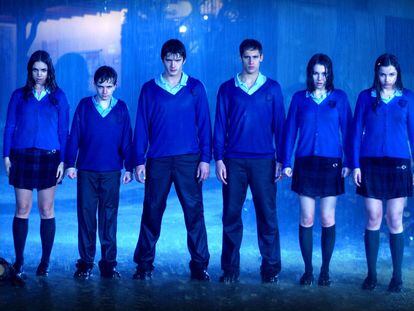 Una imagen de la serie 'El internado'.