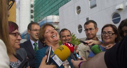 La conselleira de Sanidade, en el hospital Meixoeiro de Vigo