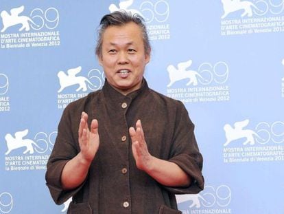 El director surcoreano Kim Ki-duk, antes de la proyecci&oacute;n de &#039;Piedad&#039;. 