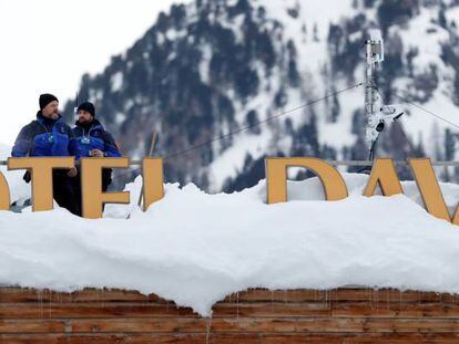 Inauguración del Foro Económico Mundial de Davos, en Suiza.