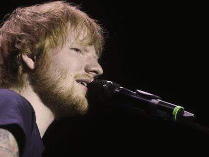 Ed Sheeran, cantante brit&aacute;nico.
