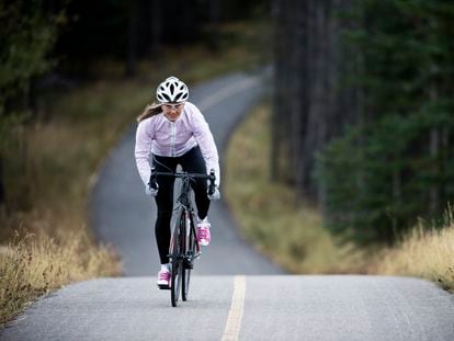 Cómo andar en bicicleta en invierno