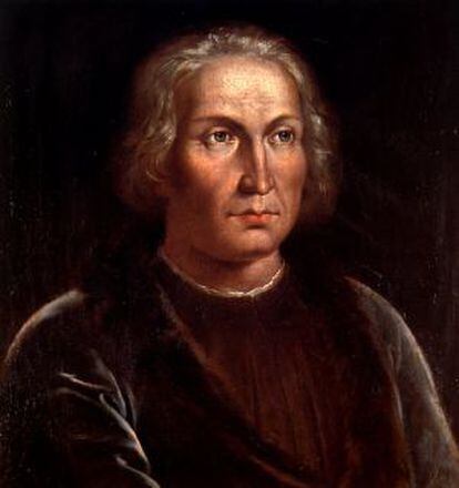 Retrato de Cristóbal Colón.