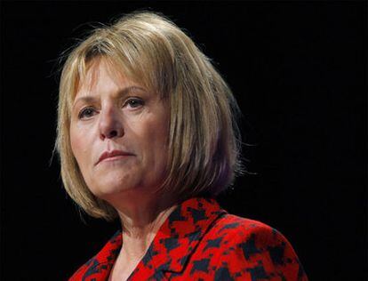 La ex consejera delegada de Yahoo! Carol Bartz, en una conferencia en San Francisco en 2010.