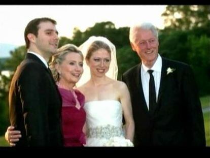 Multimillonaria boda de Chelsea Clinton
