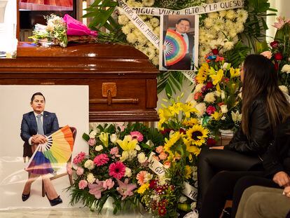 Funeral de Jesús Ociel Baena Saucedo, el 15 de noviembre de 2023, en la ciudad de Saltillo en el Estado de Coahuila.