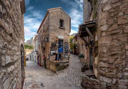 Calles del pueblo de Les Baux-de-Provence.