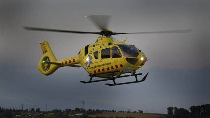 Helicóptero del SEM.