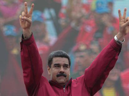 El presidente de Venezuela, Nicol&aacute;s Maduro, el jueves pasado. 