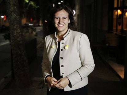 La número dos de Junts per Catalunya pel 28-A, Laura Borràs.