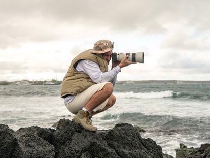 El fotógrafo Nicolás Marín Benítez.