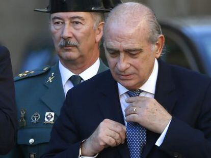  El ministro del Interior, Jorge Fern&aacute;ndez D&iacute;az.