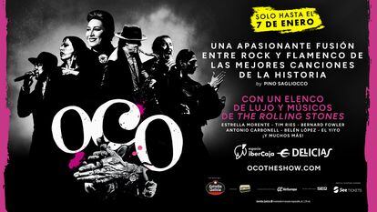 Cartel del espectáculo 'OCO The Show'.