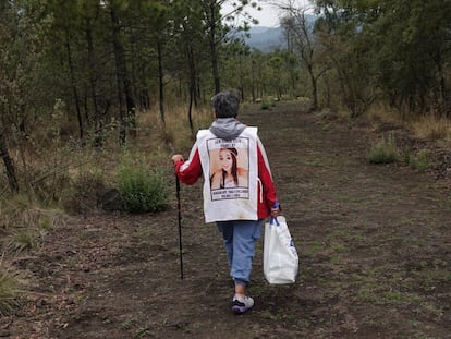 María del Carmen Volante en el Ajusco, Ciudad de México, el 24 de mayo 2023.