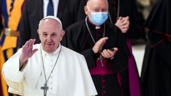 El papa Francisco en una audiencia en el Vaticano el 21 de octubre.