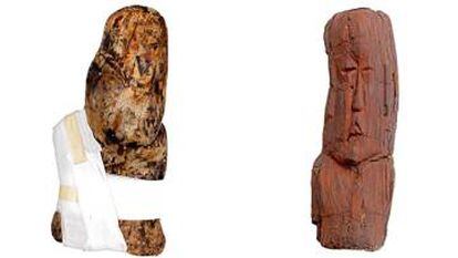 Las piezas olmecas tienen 3.000 años de antigüedad.