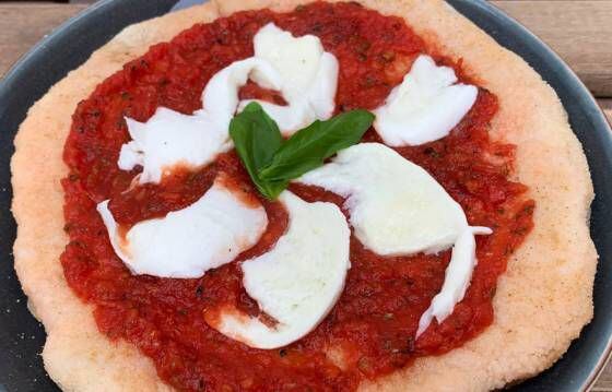 Esta pizza puedes hacerla en sartén