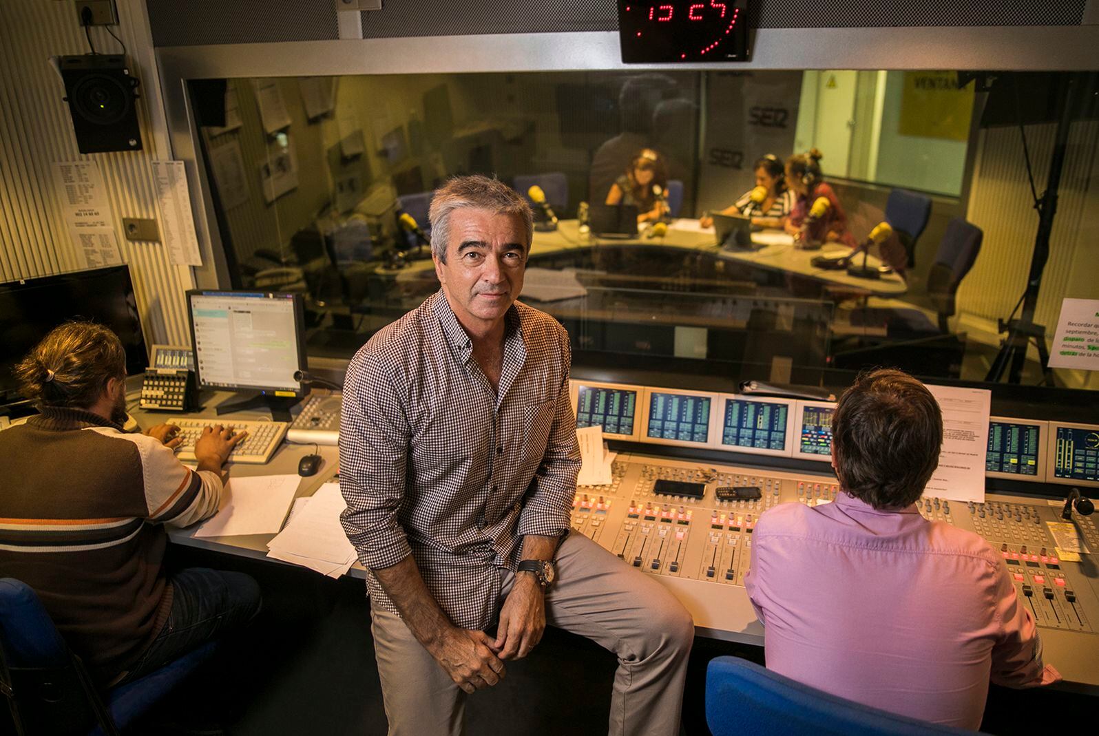 Carles Francino, periodista y presentador de la Cadena SER, en una imagen de 2017.