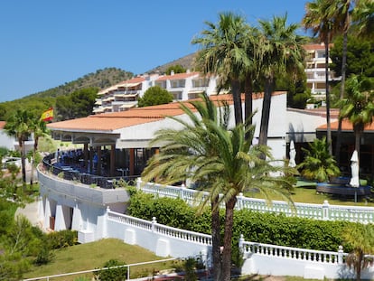 Homes in the complex for the elderly Ciudad Patricia, in Benidorm.