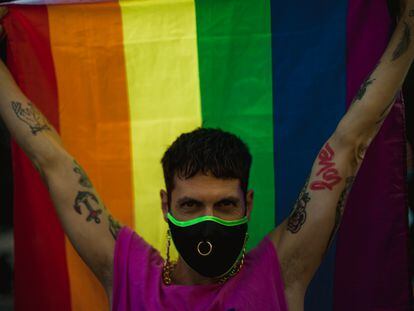 Protestas contra la LGTBfobia en Barcelona el pasado 22 de julio.