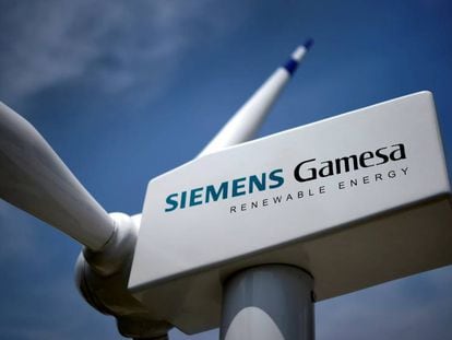 Aerogenerador de Siemens Gamesa.