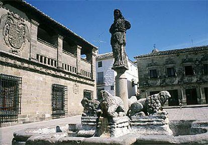 Baeza, declarada hoy Patrimonio de la Humanidad por la UNESCO junto con Úbeda.