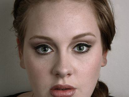 La cantante Adele Adkins.