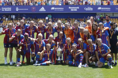 El Barcelona conquista su novena Copa de la Reina ante el Sporting de Huelva.