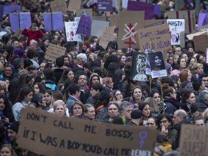 El Día de la Mujer, en imágenes: las manifestaciones del 8-M en España