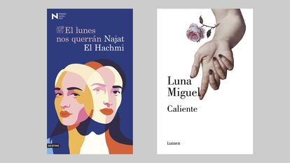 Portadas de 'El lunes nos querrán' y 'Caliente'.