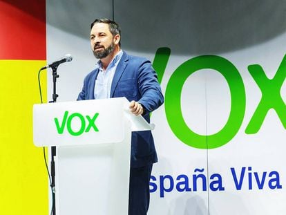 Santiago Abascal, en una imagen de archivo. 
 