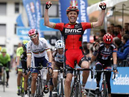 Samuel S&aacute;nchez gana en la Vuelta al Pa&iacute;s Vasco en 2016.