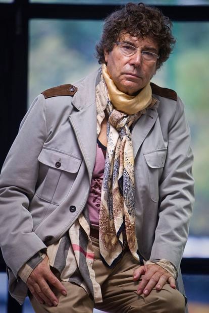 Entrevista con Jesús Quintero con motivo del estreno de la obra 'El loco soy yo', en Sevilla en 2012. 