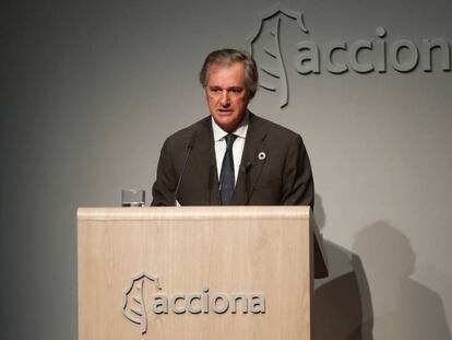 José Manuel Entrecanales, presidente de Acciona