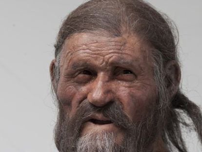 Reconstrucción del aspecto que pudo tener poco antes de morir Ötzi, el hombre de los hielos / SOUTH TYROL MUSEUM OF ARCHAEOLOGY