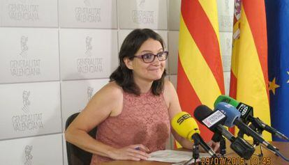 M&ograve;nica Oltra, vicepresidenta valenciana y consejera de Bienestar Social.