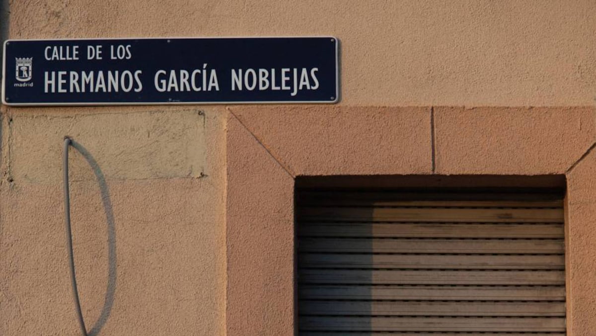 Una Jueza Anula El Cambio De Nombre De La Calle De Los Hermanos Garcia Noblejas Madrid El Pais