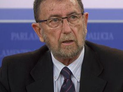 El presidente del Parlamento, Manuel Gracia.