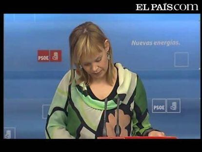 Leire Pajín deja la Secretaría de Organización del PSOE para ocupar la cartera de Sanidad.