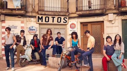 Imagen de la pandilla protagonista de 'Las leyes de la frontera'.