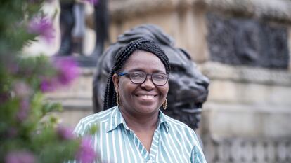 Clemencia Carabalí Rodallega, Consejera presidencial para la Equidad de la Mujer, en la Casa de Nariño, en Bogotá (Colombia), el 22 de noviembre de 2022.