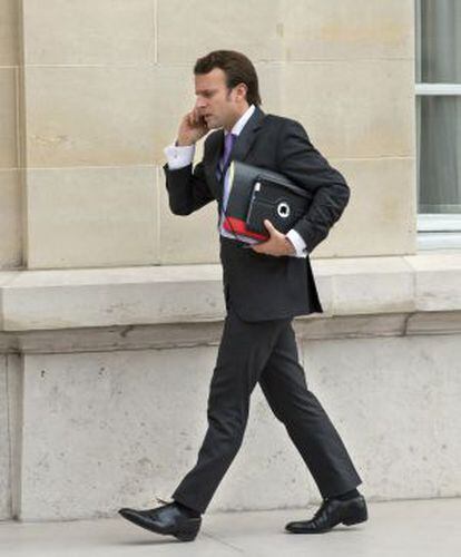 El nuevo ministro de Economía francés, Emmanuel Macron.