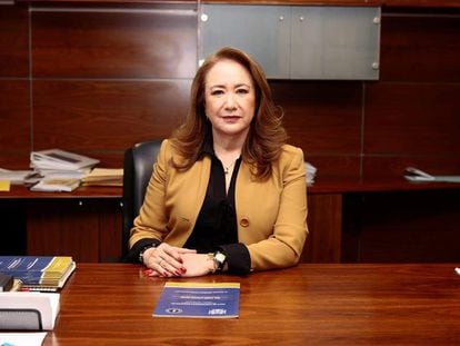 La ministra Yasmín Esquivel, en una imagen de sus redes sociales.